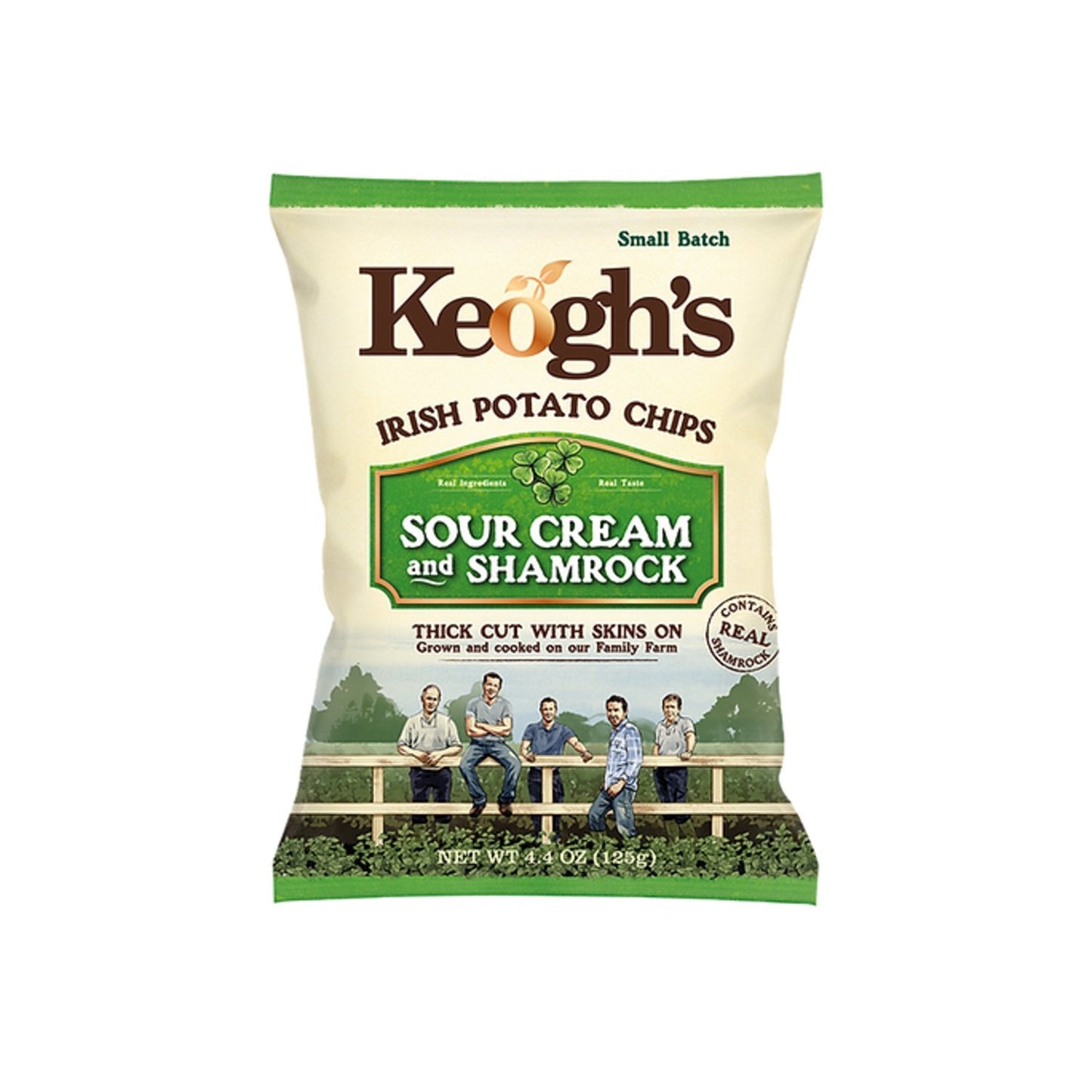 Chips Sour Cream KEOGH'S le paquet de 125g