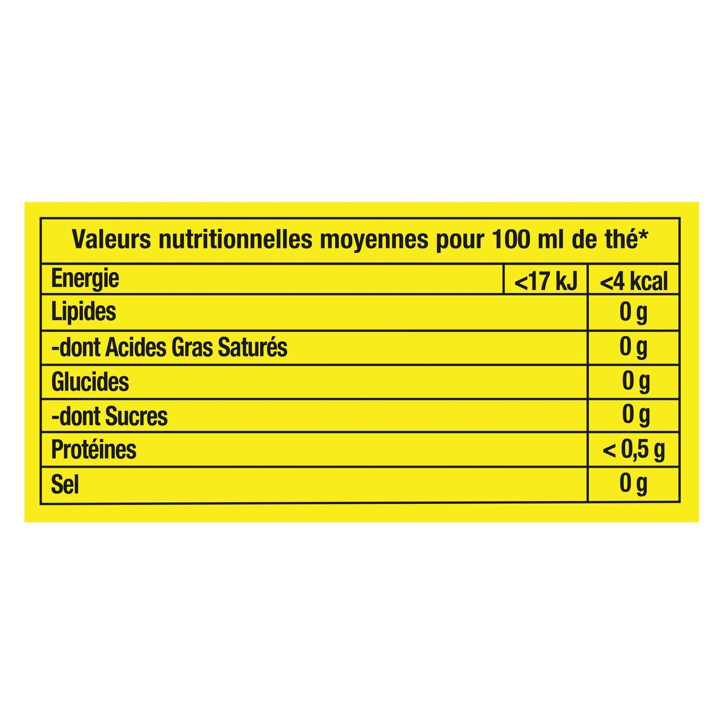 Thé Noir Yellow Label Tea LIPTON