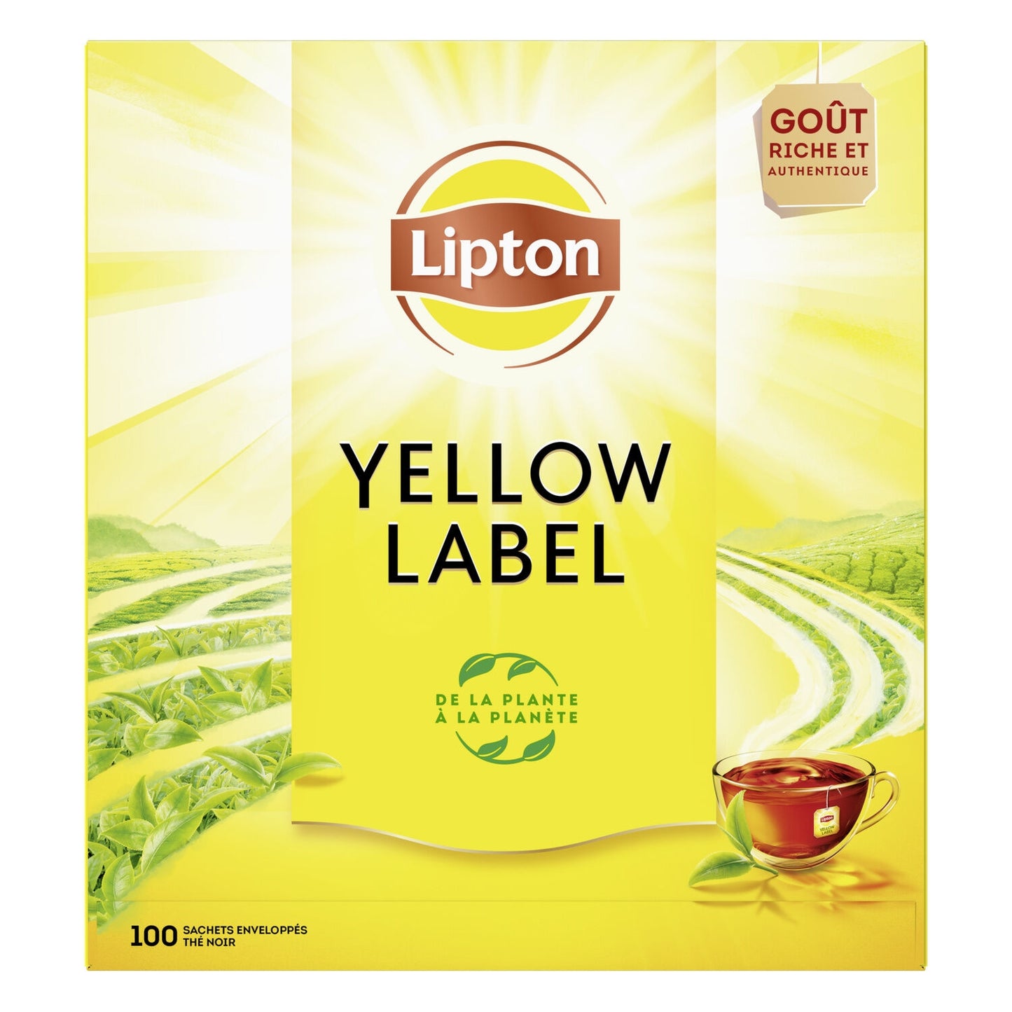 Thé Noir Yellow Label Tea LIPTON