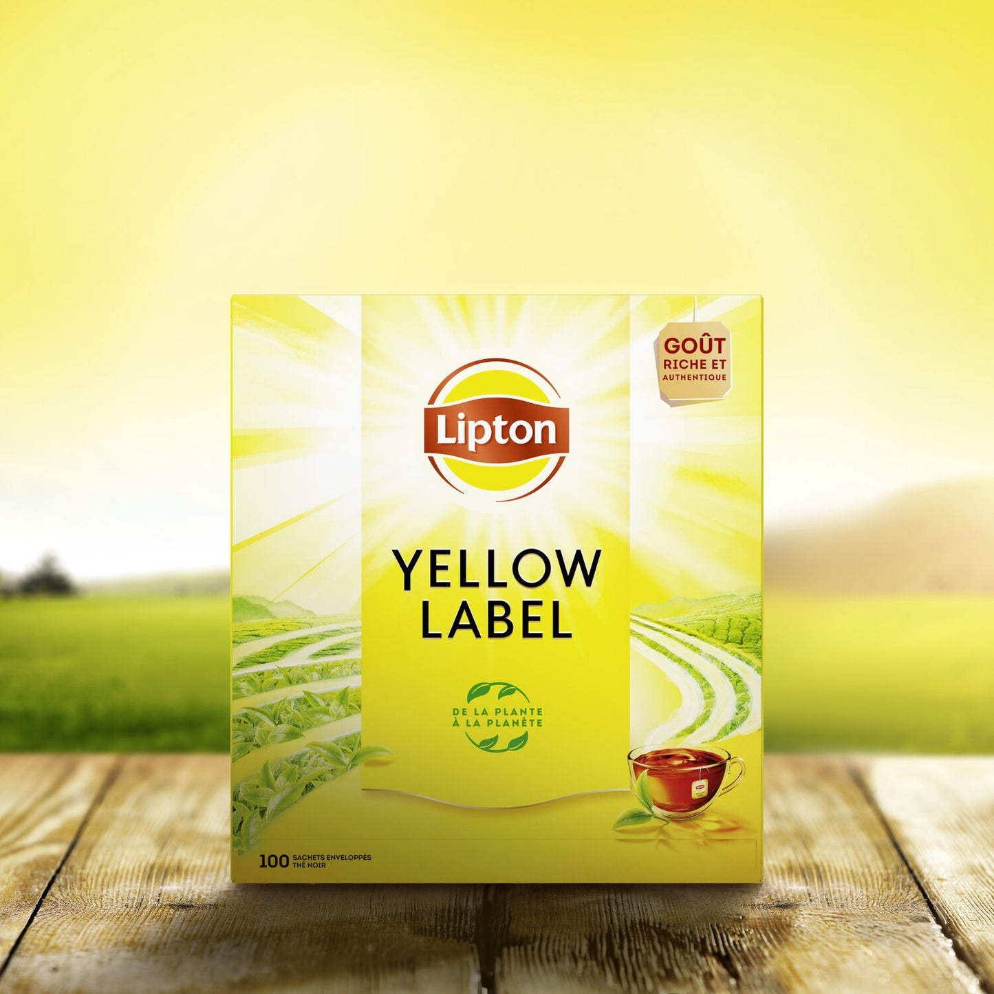 Thé Noir Yellow Label Tea LIPTON