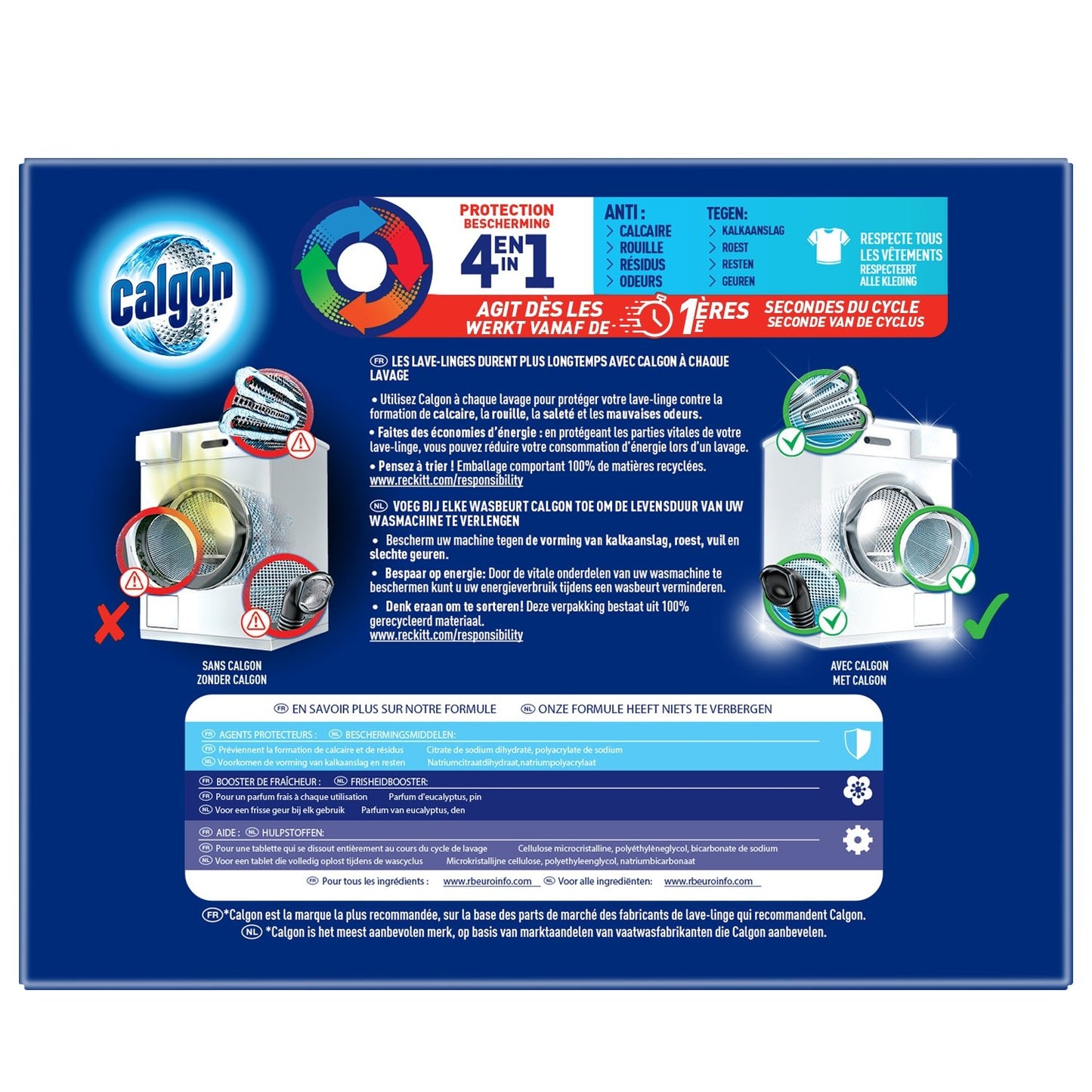 CALGON 3 in 1 Anti-Limescale Tablets