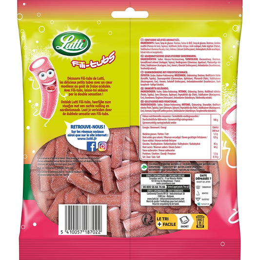 Bonbons Fili Tubs Fraise LUTTI