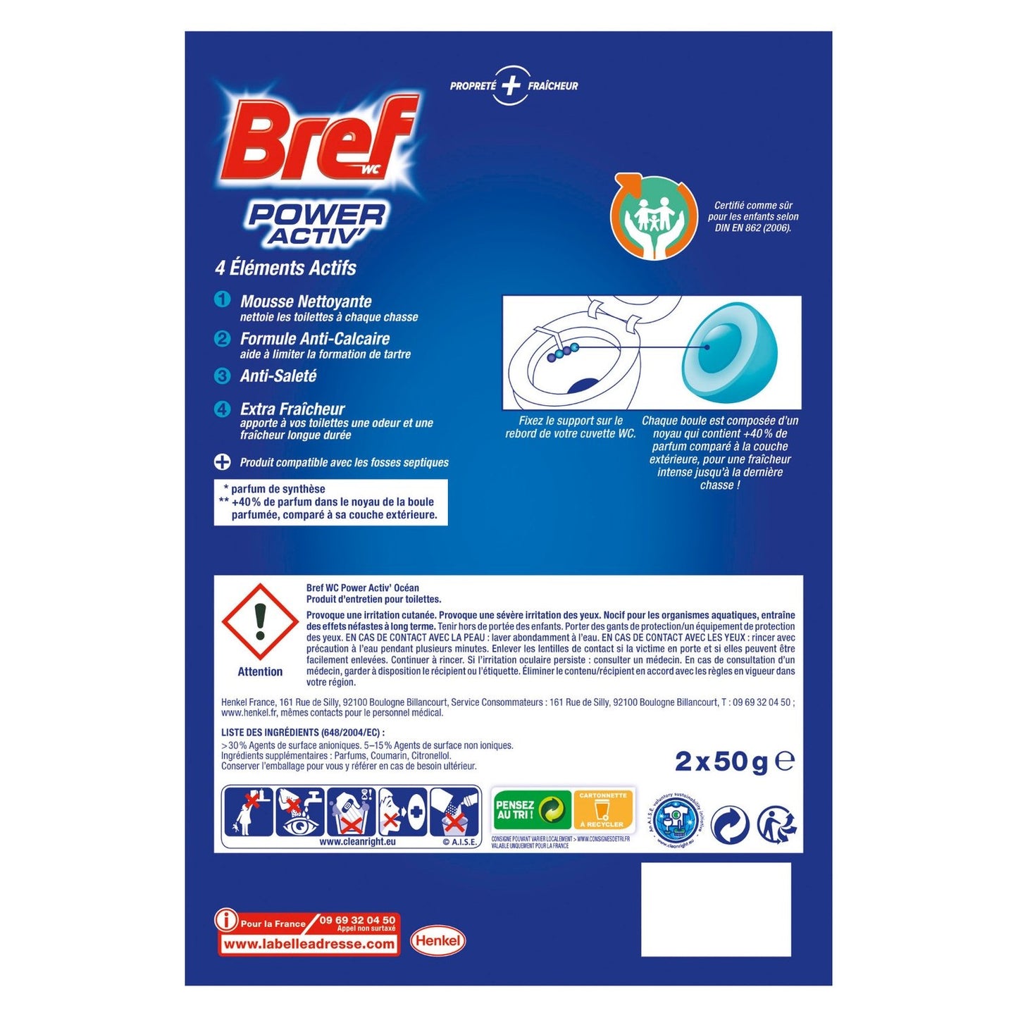 Bloc Wc Ocean Power Activ' BREF WC