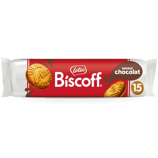 Biscuits Fourrés Crème Saveur Chocolat LOTUS BISCOFF