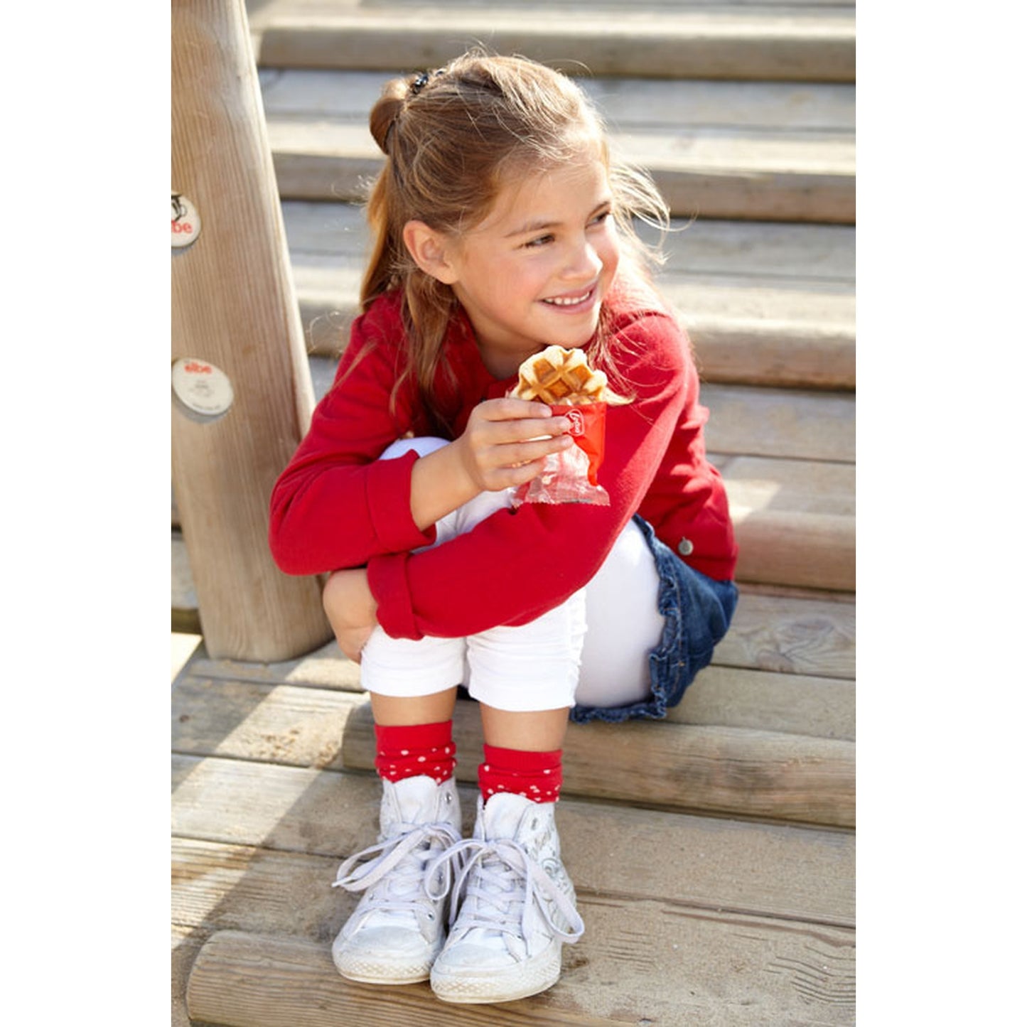 Mini-Lütticher Waffeln mit LOTUS-Milchschokolade