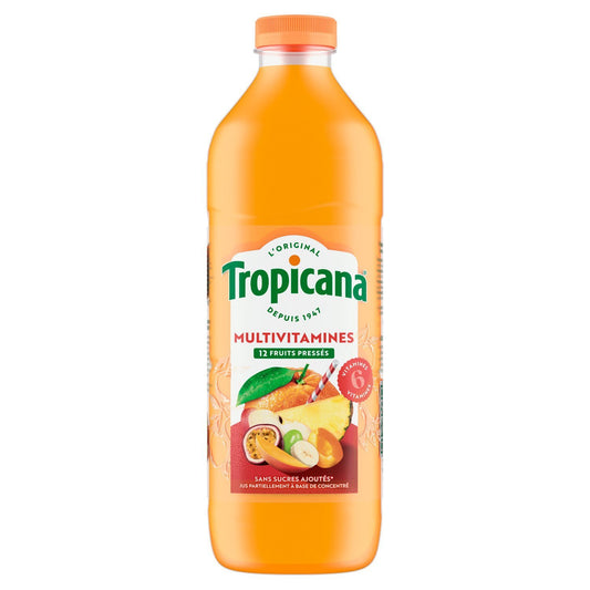 Jus de Fruits Multivitamines Sans Sucres Ajoutés TROPICANA