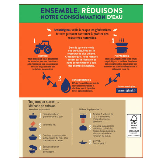 Riz Long Complet 12 Min BEN'S ORIGINAL