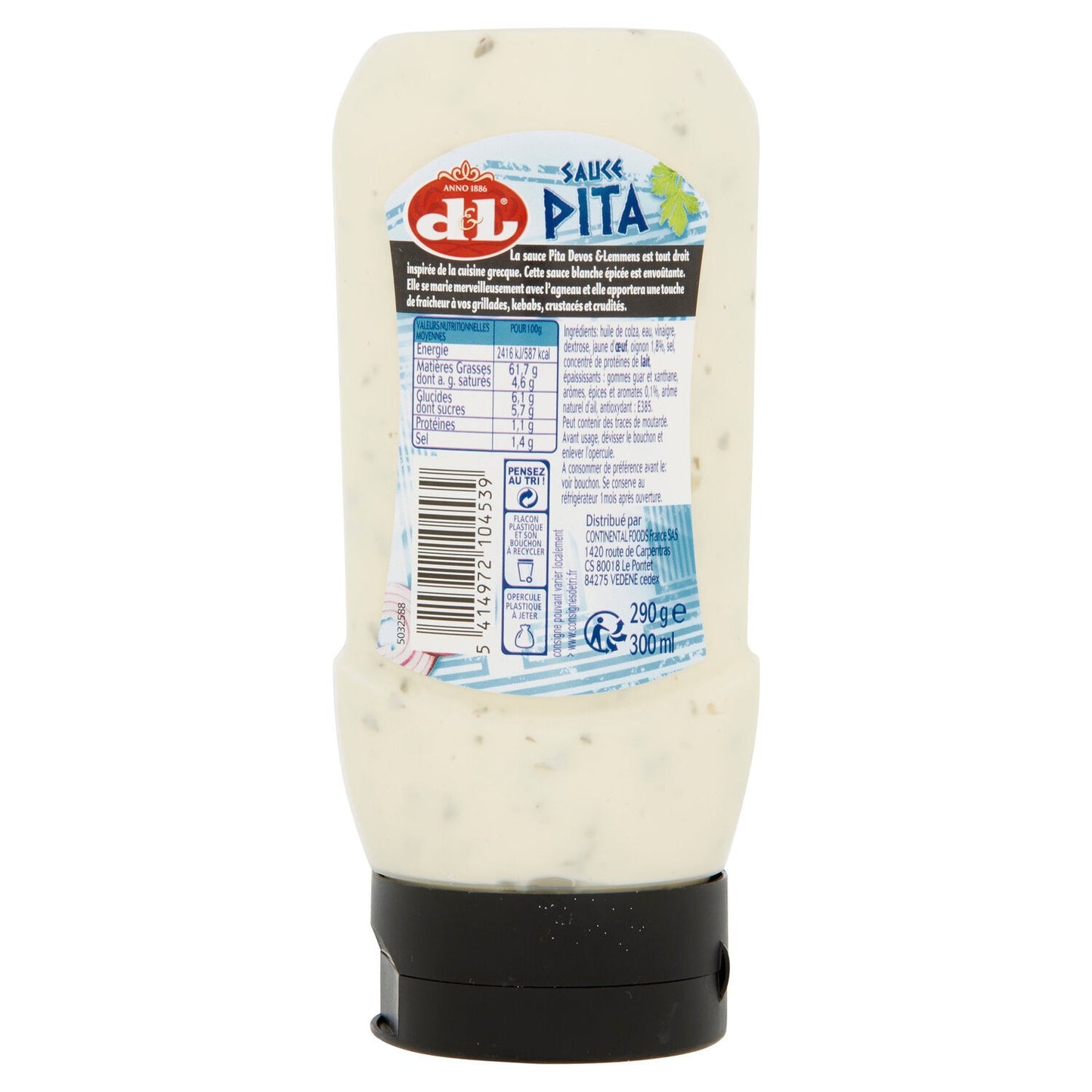 Sauce Pita D&L