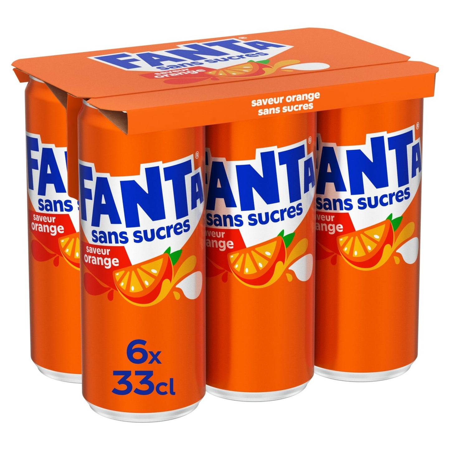 Soda à l'Orange Zéro Sucre FANTA
