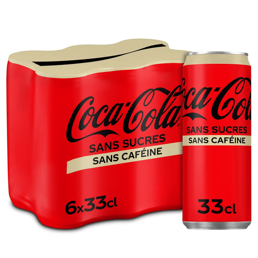 Soda Sans Sucres Sans Caféine COCA-COLA