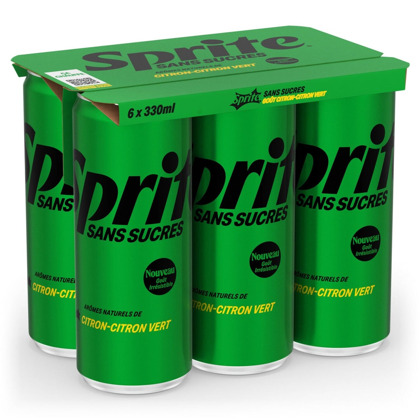 Soda au Citron et Citron Vert Zéro Sucres SPRITE