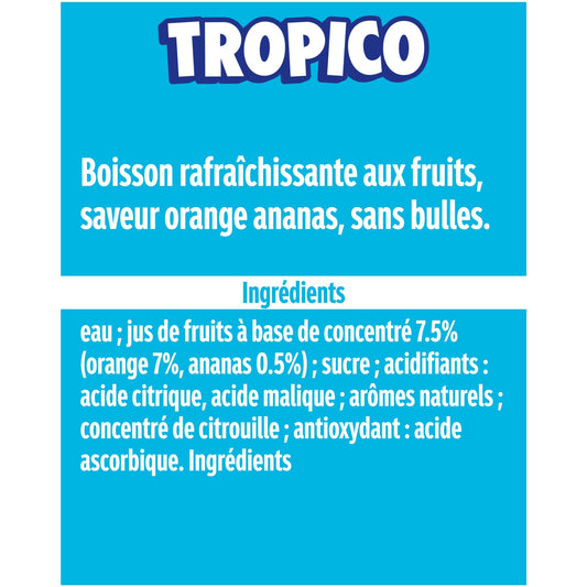 Boisson Orange Ananas l'Original TROPICO