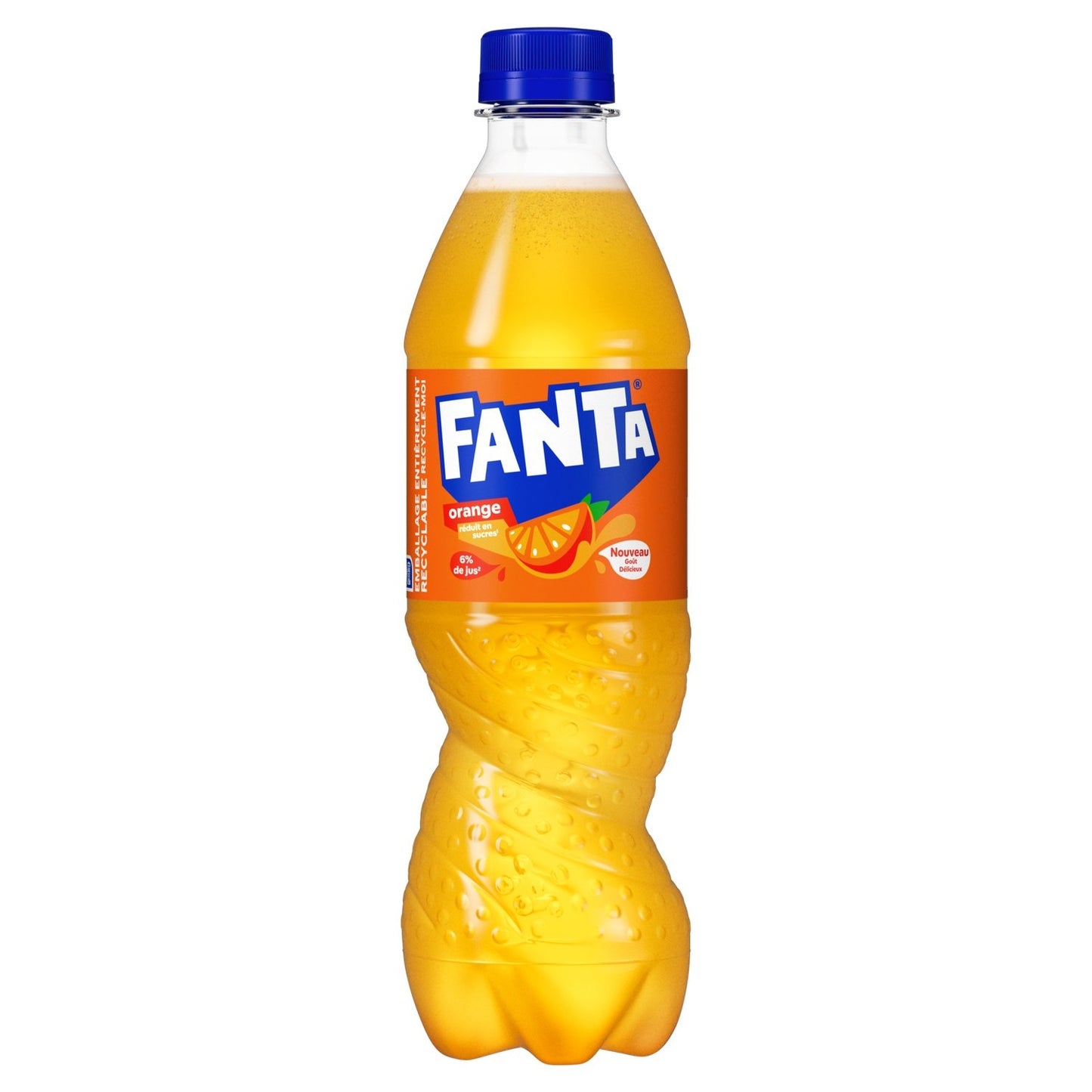 Soda Orange aux Arômes Naturels FANTA la bouteille de 50cL
