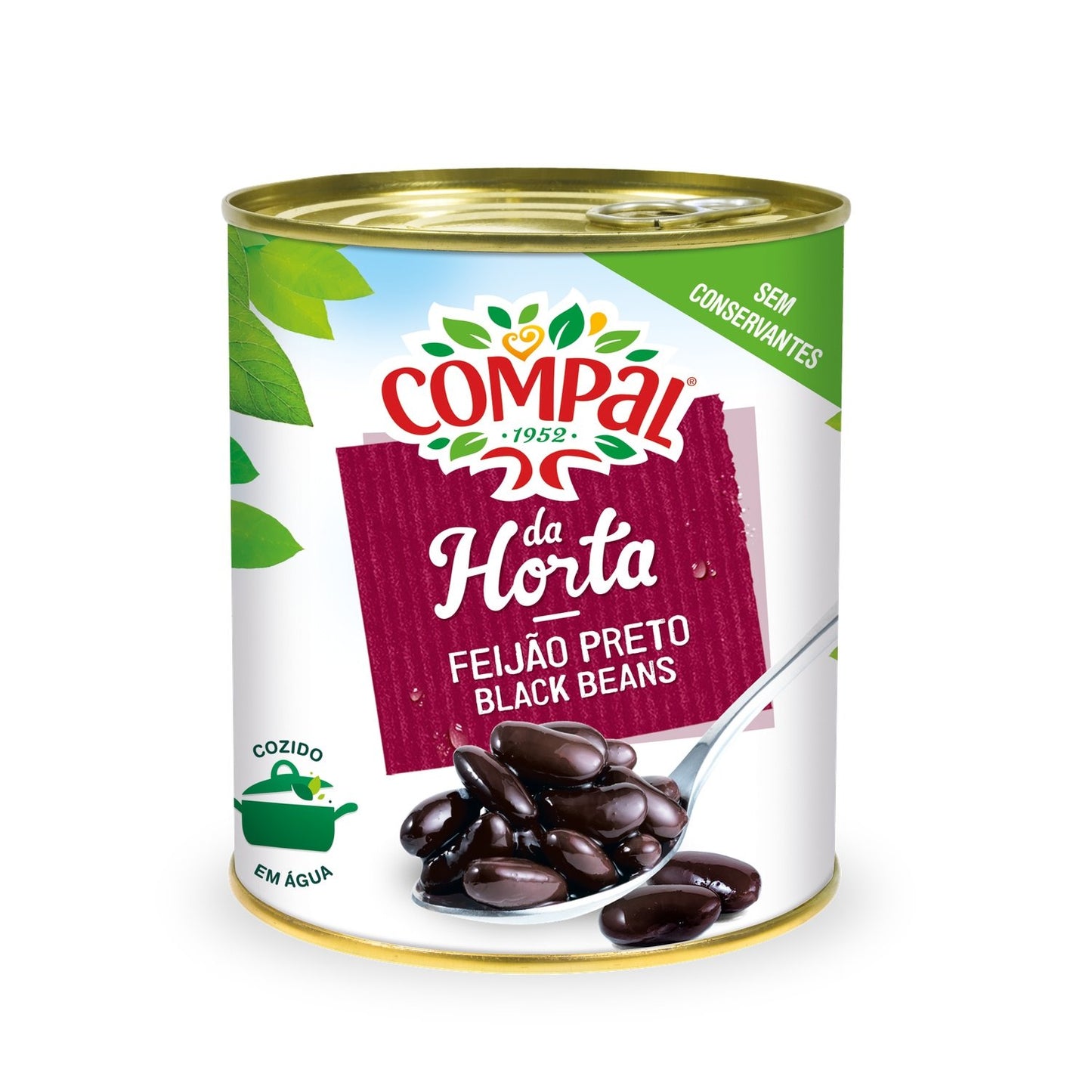 COMPAL Cooked Black Beans