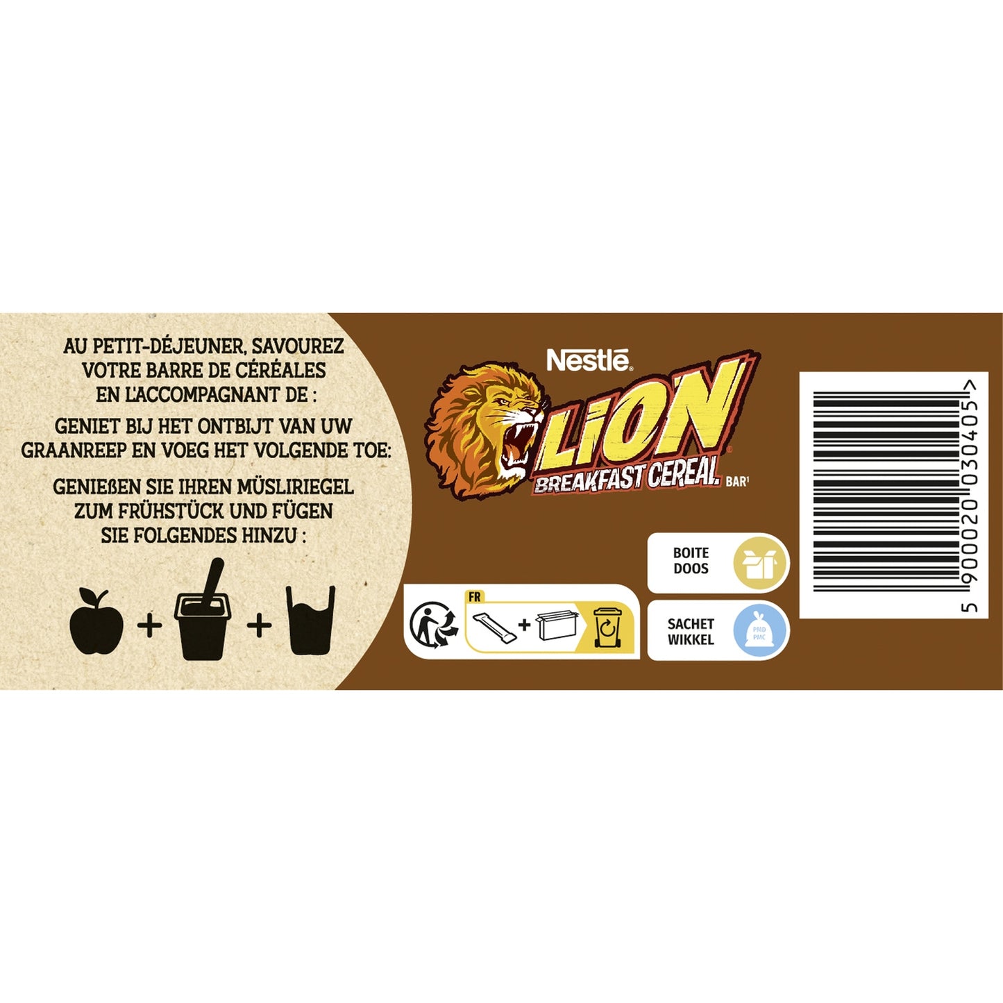 LION Chocolate Caramel Cereal Bars
