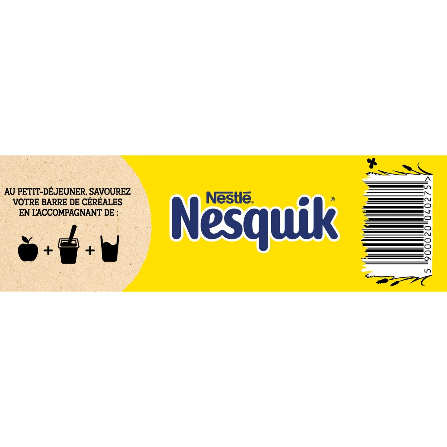Barres Céréales Nesquik Chocolat NESTLE
