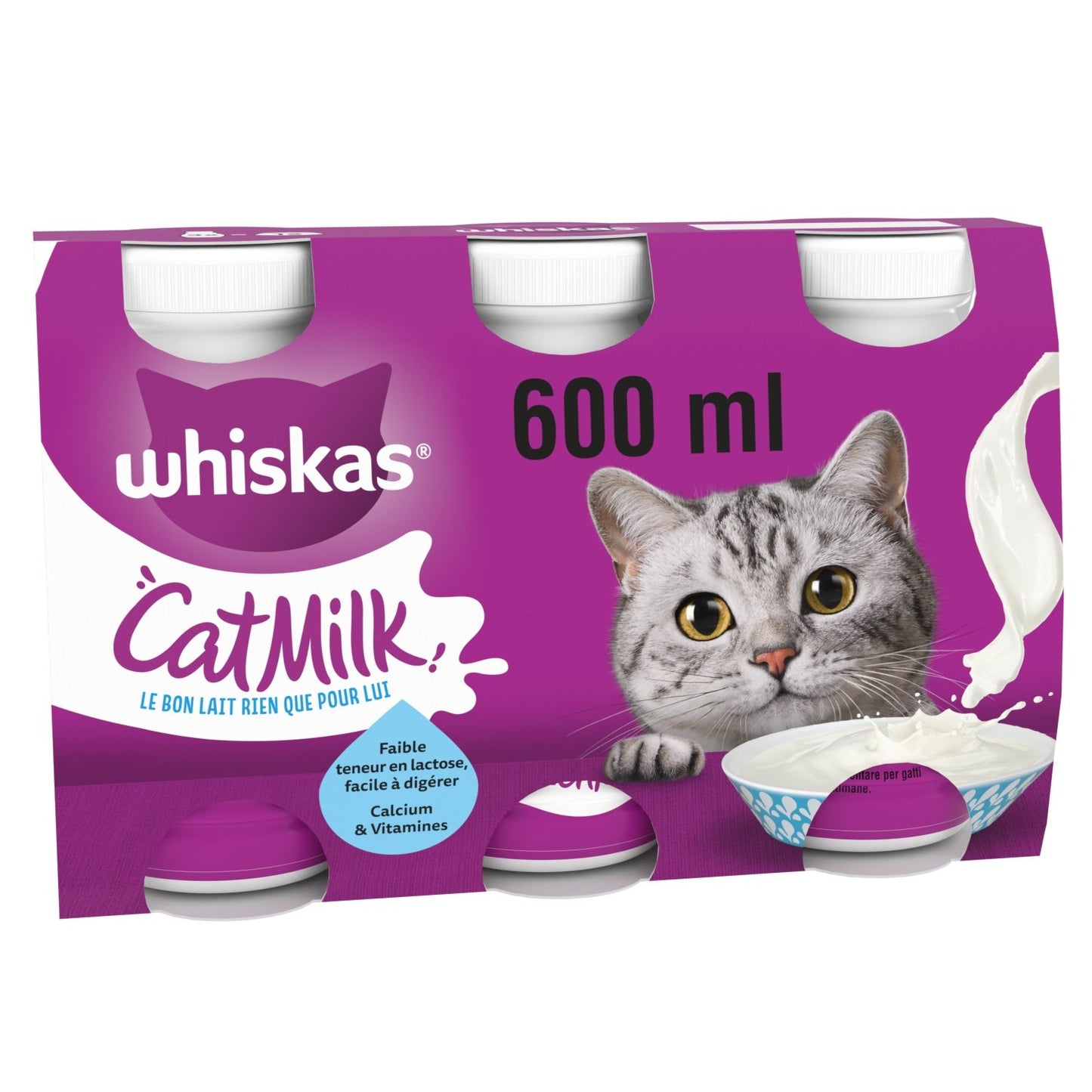Lait pour Chat Adultes et Junior Catmilk WHISKAS