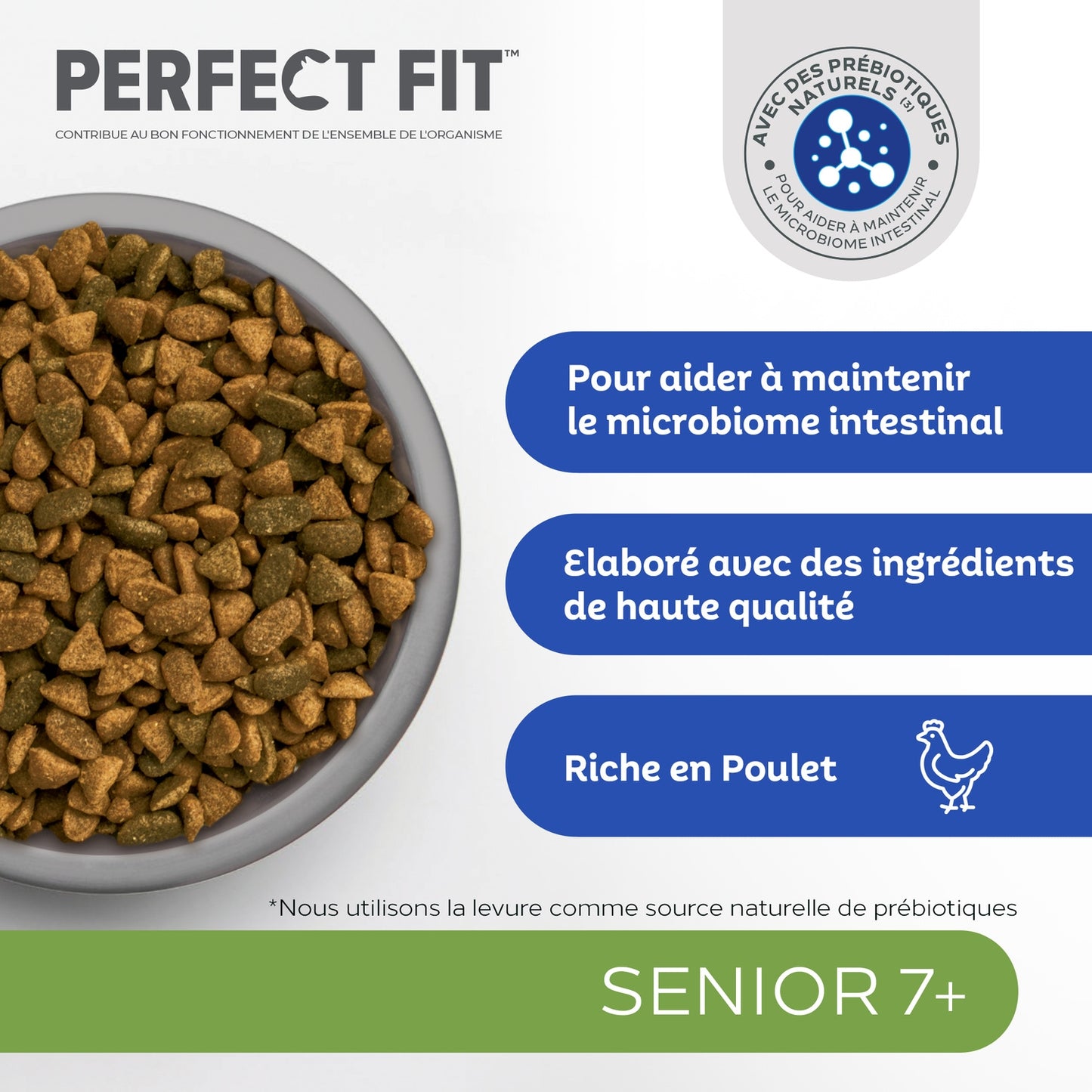 Total 5 Perfect Fit Sterilized Senior Katzenfutter mit Huhn