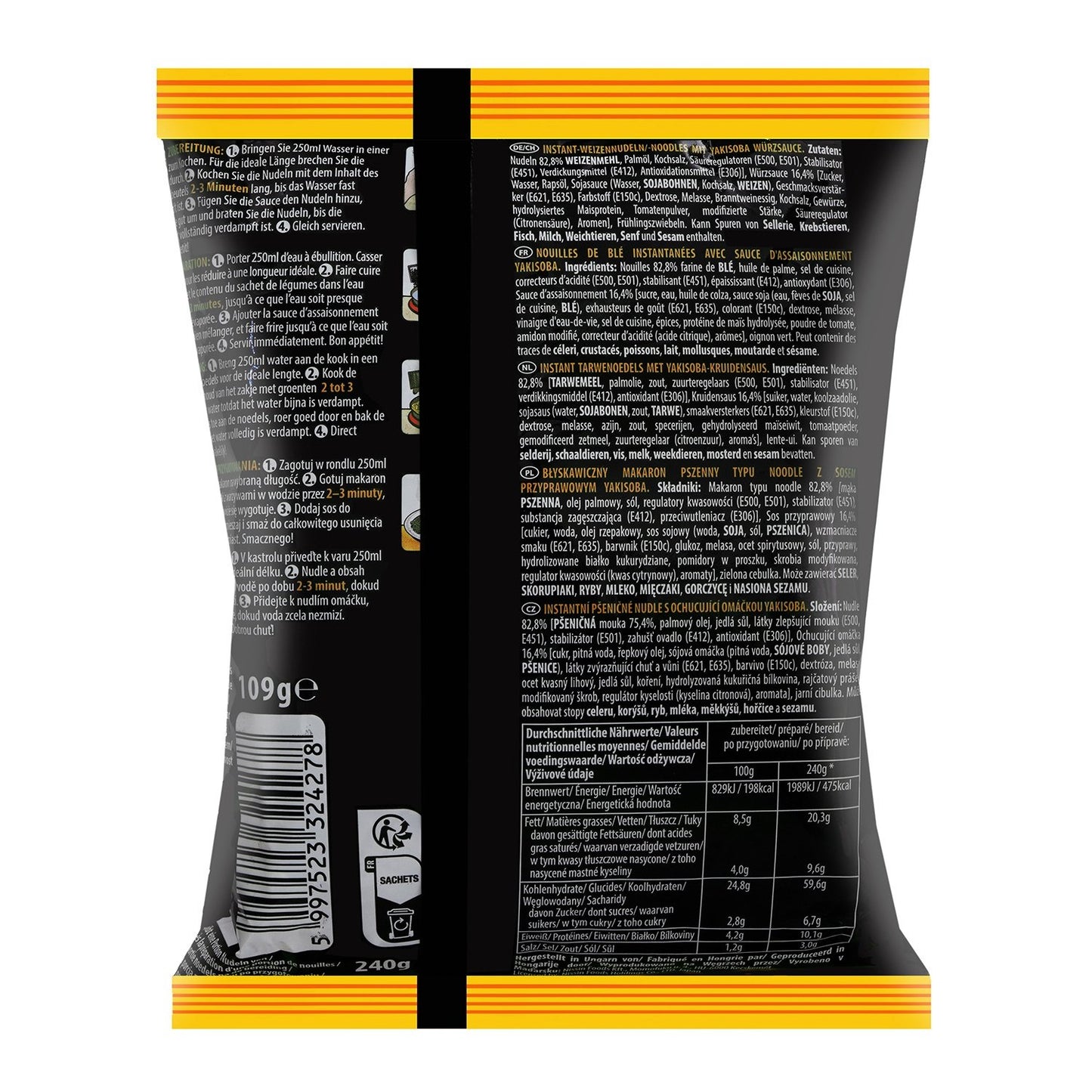 NISSIN Classic Soba Stir-Fried Noodles