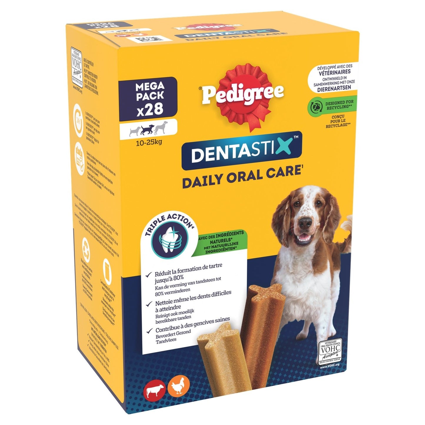 Récompense pour Chien Sticks Dentastix Chien Médium PEDIGREE