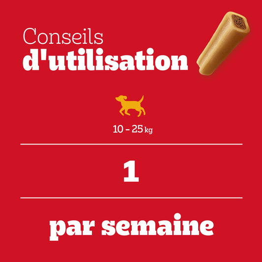 Friandises Pour Chien Moyen +10kg Grand +25kg Boeuf Volaille Jambon PEDIGREE