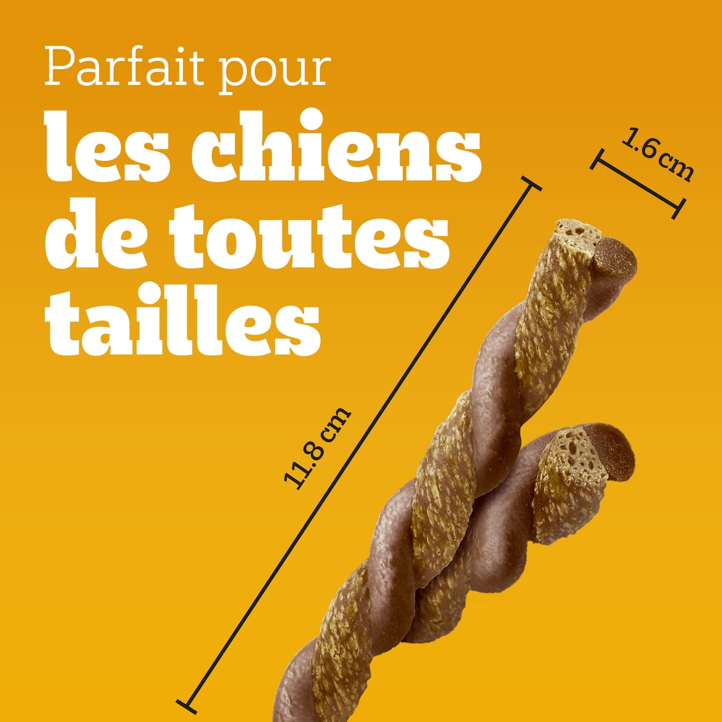 Friandises pour Chien Adulte Poulet Bacon Rodeo PEDIGREE