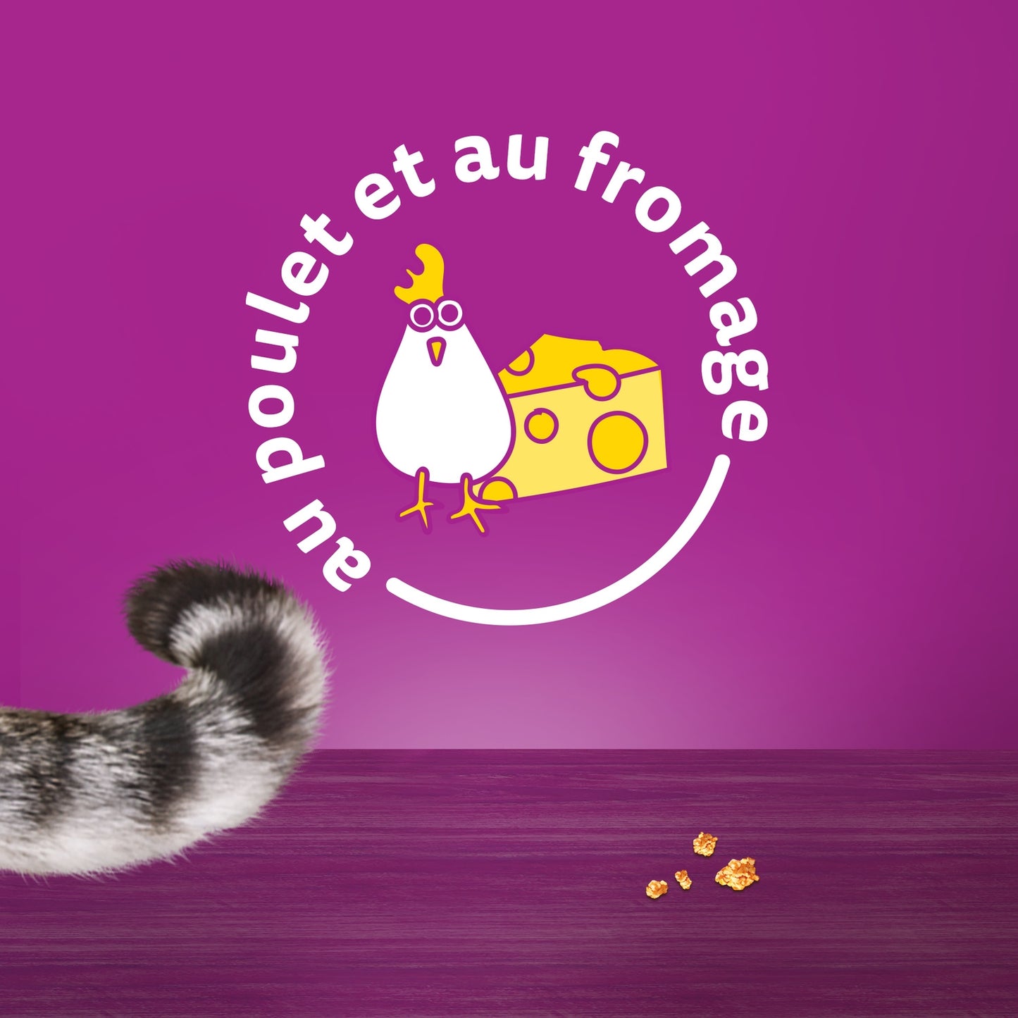 Friandises pour Chat Adulte Poulet Fromage Temptations WHISKAS
