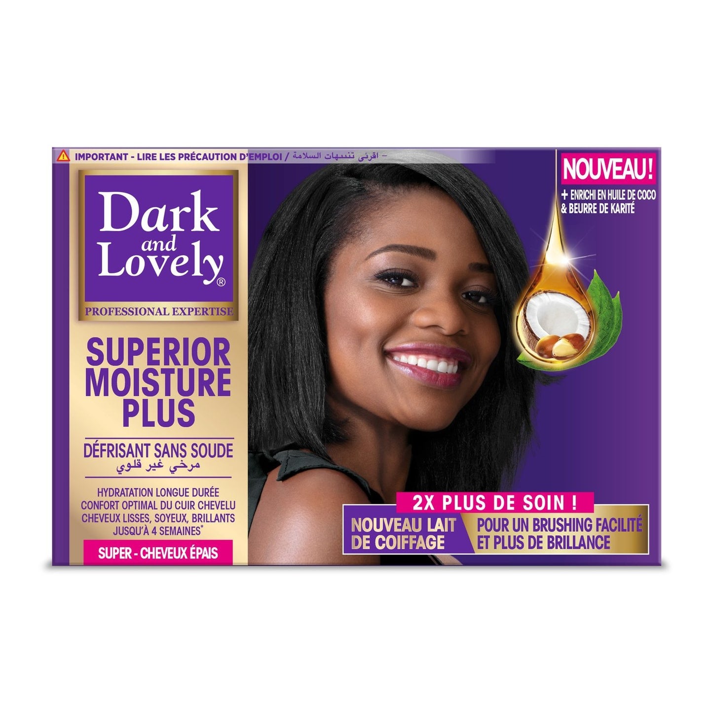 Dark & LOVELY No-Lye Relaxer for Thick Hair