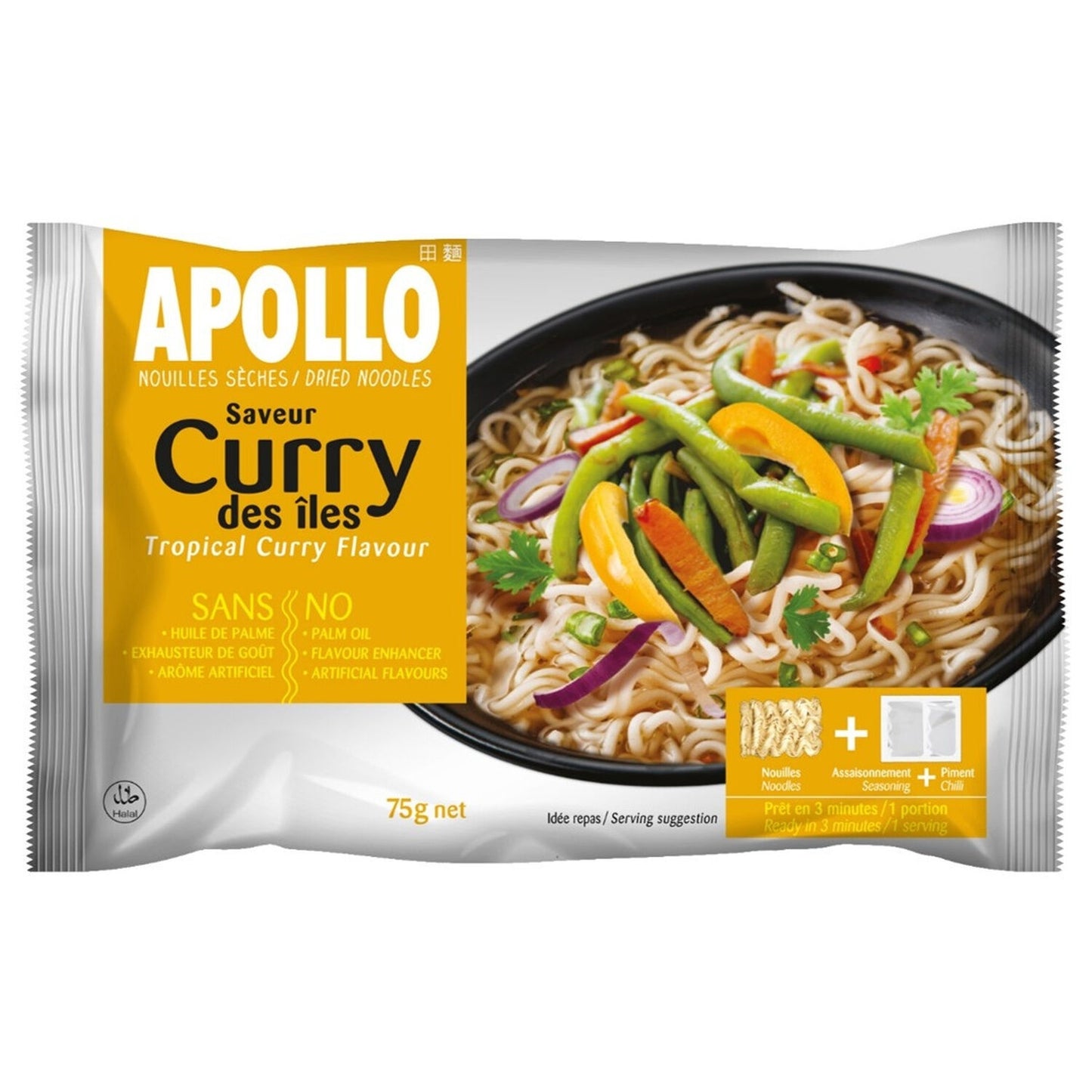 APOLLO Island Curry Noodles