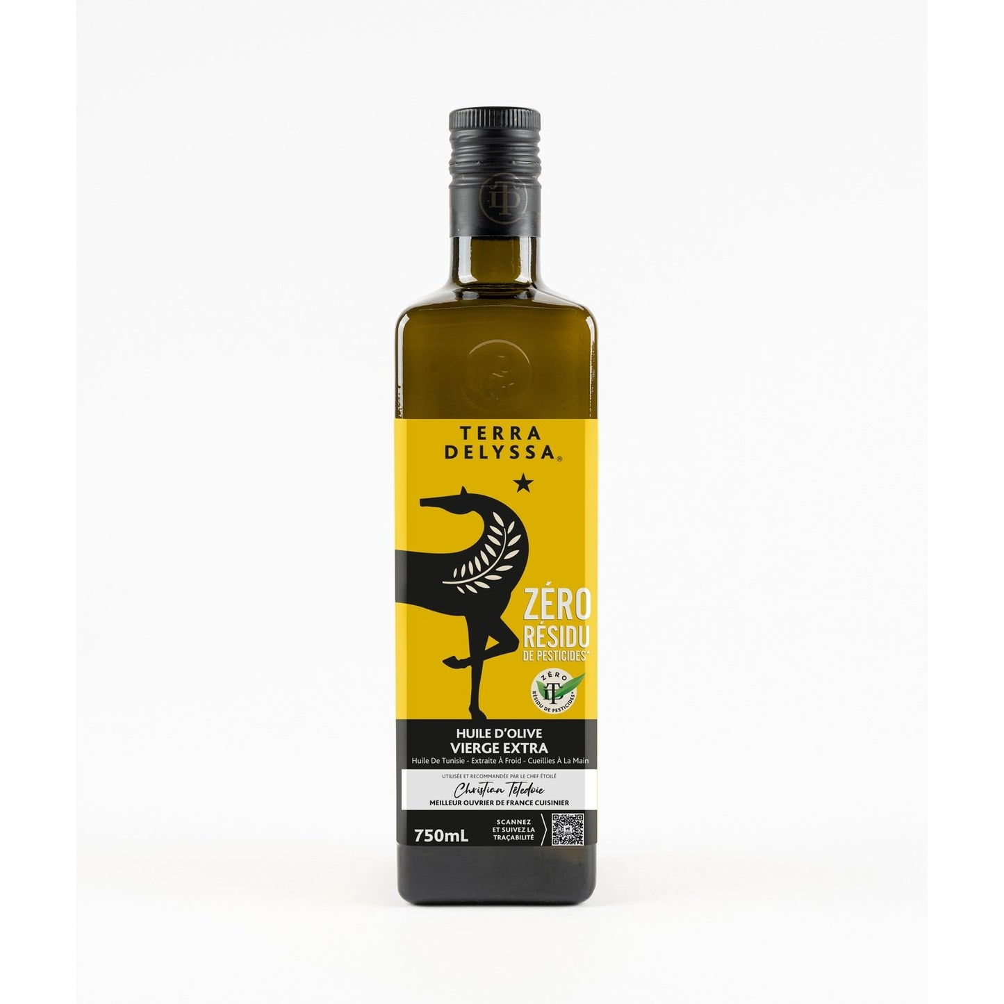 Huile d'Olive Vierge Extra TERRA DELYSSA le flacon de 75cL