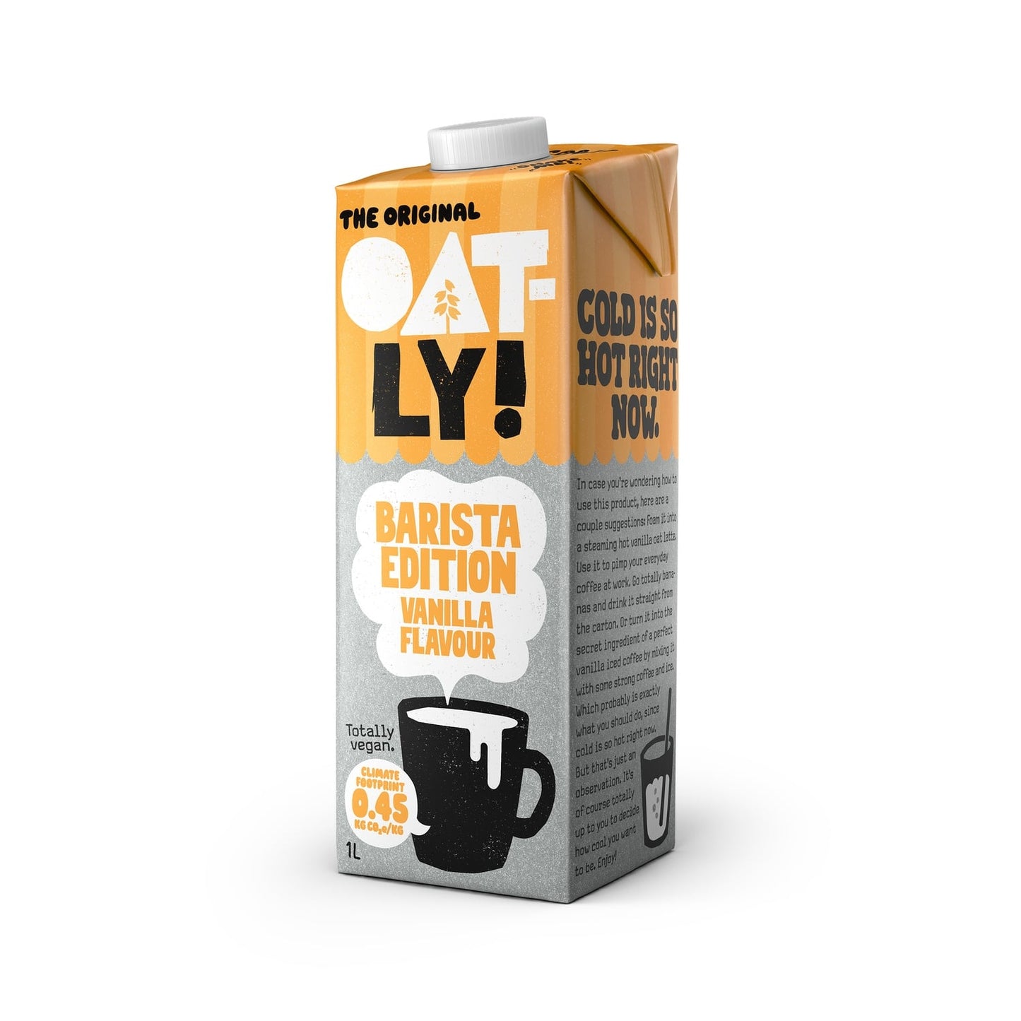 Boisson Végétale Avoine à la Vanille Barista OATLY
