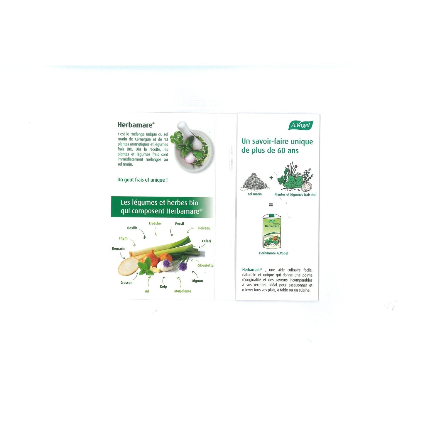 Sel Marin Légumes/herbes Aromatiques HERBAMARE