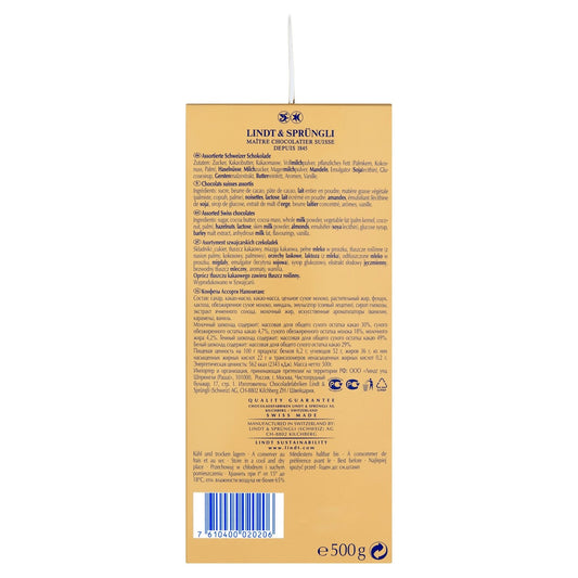 Assortiments de Chocolats Swiss Premium LINDT