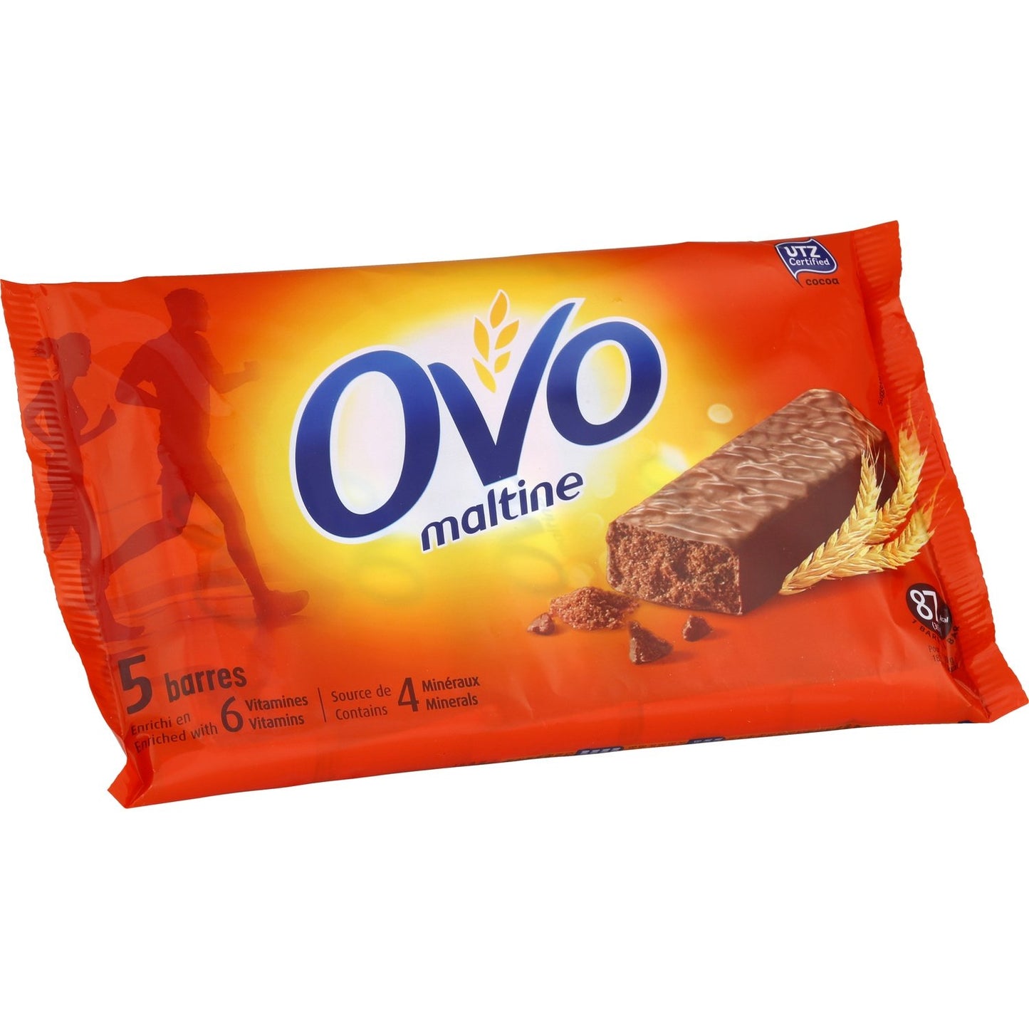 Barres Céréales Ovomaltine Chocolat au Lait OVOMALTINE