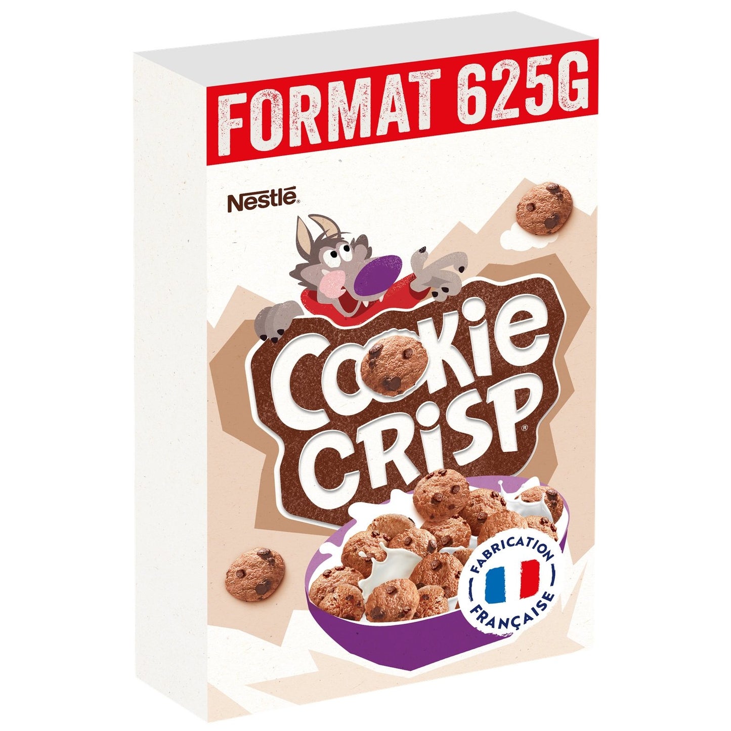 Céréales Cookie Crisp Pépites de Chocolat NESTLE la boite de 625g