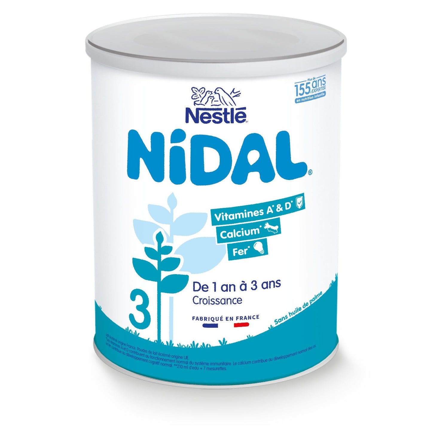Lait Bébé en Poudre Dès 1 An NIDAL