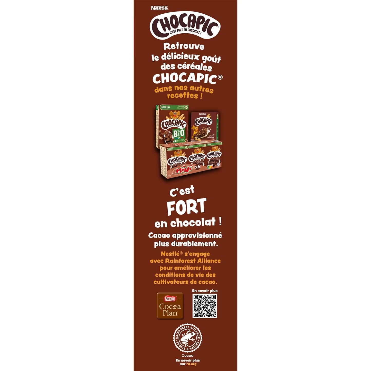 Céréales Chocapic Chocolat NESTLE
