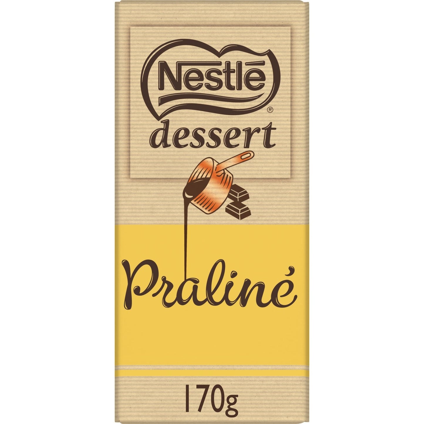 Tablette de Chocolat Praliné NESTLE DESSERT