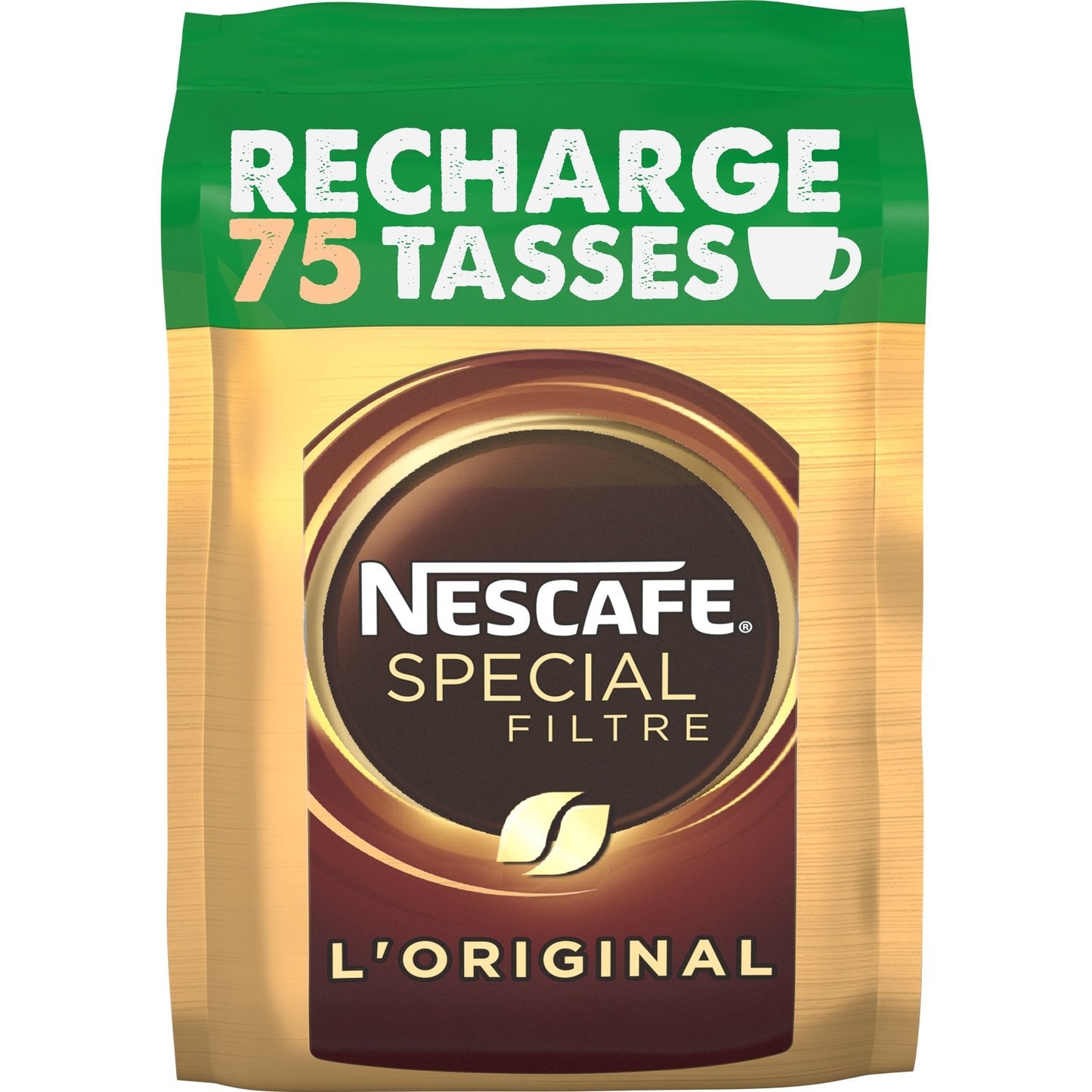 Café Soluble Spécial Filtre NESCAFE la recharge de 150g - 75 tasses