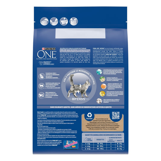Purina One Sterilized Adult Katzenfutter mit Lachs Bifensis
