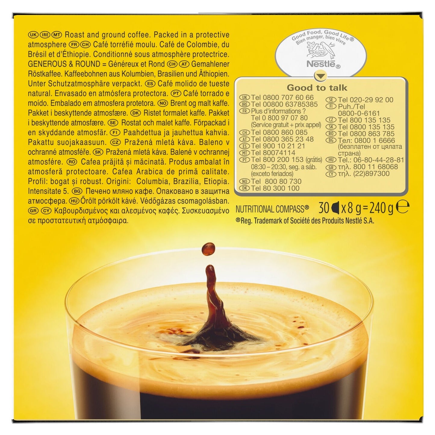 Café Capsules Grande Intensité 5 NESCAFE DOLCE GUSTO