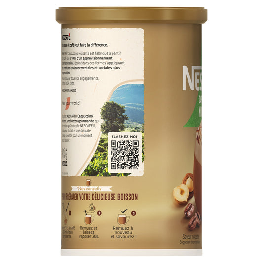 Café Soluble Cappuccino Noisette NESCAFE
