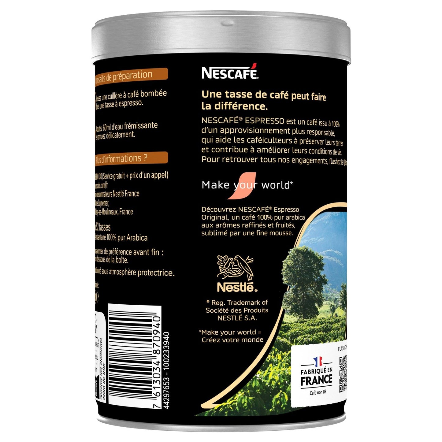 NESCAFE Original Espresso Soluble Coffee