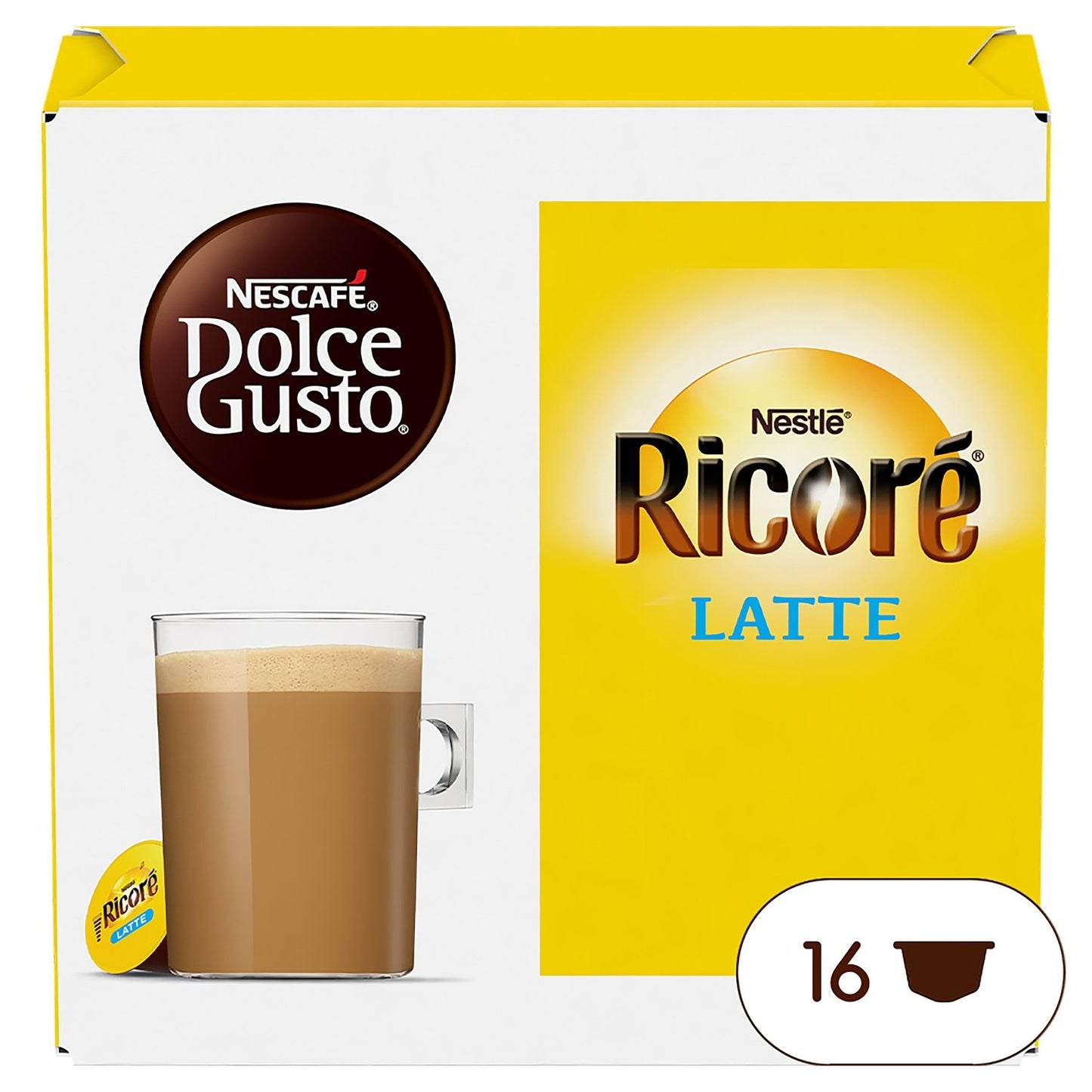 Ricoré Latte Capsules Compatible Dolce Gusto NESCAFE DOLCE GUSTO