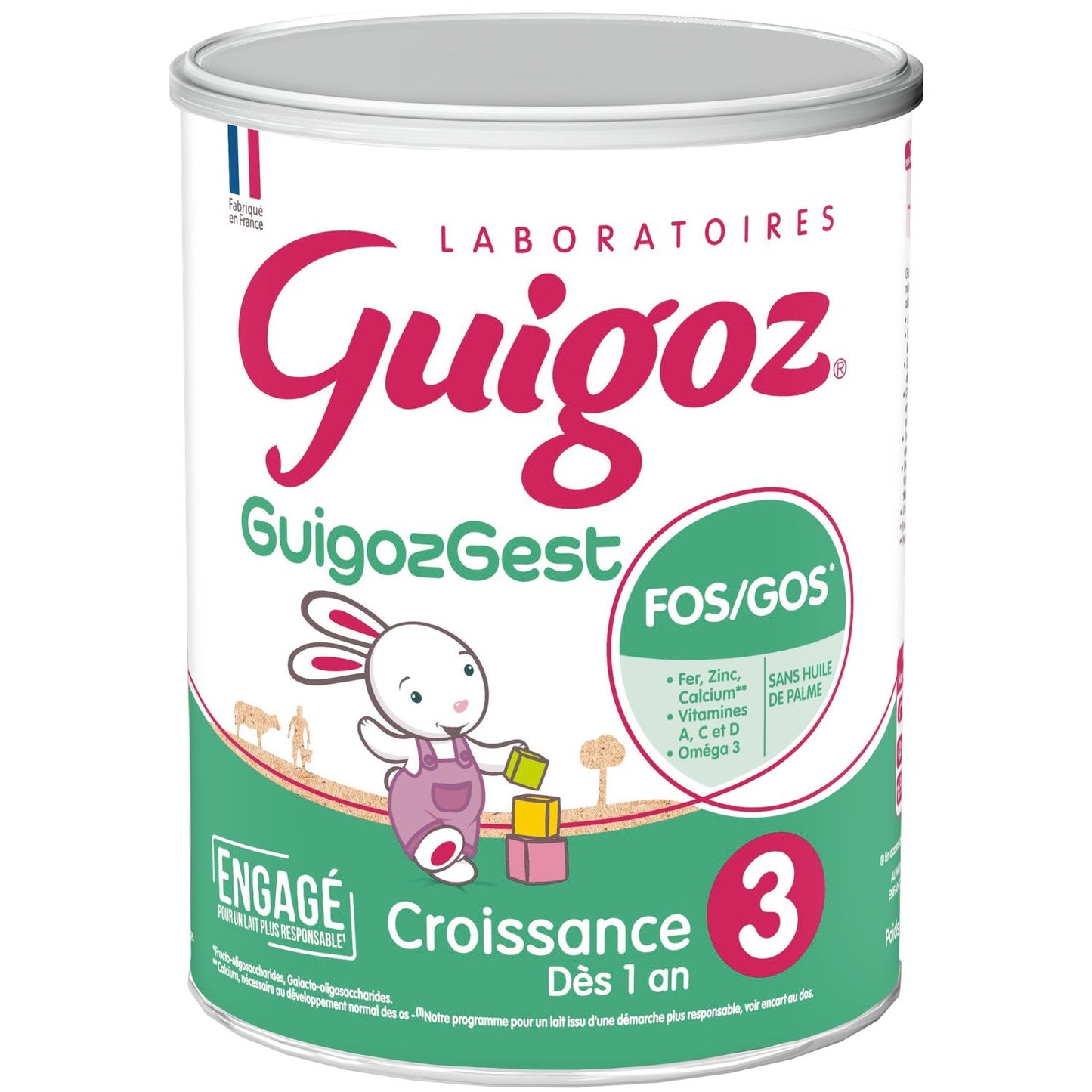 Babymilchpulver 3. Alter Verdickte Formel GUIGOZGEST GUIGOZ
