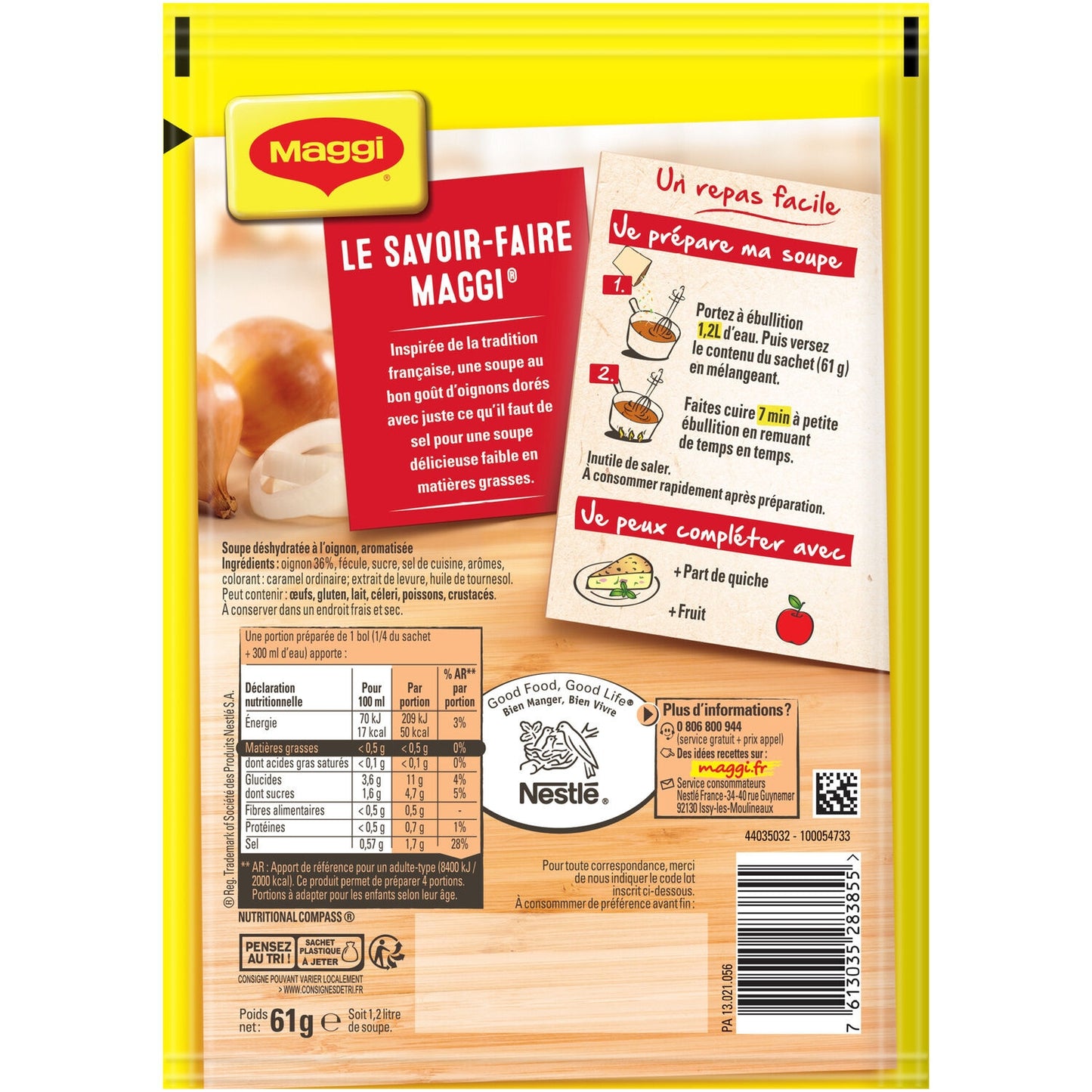 MAGGI Dehydrierte Zwiebelsuppe