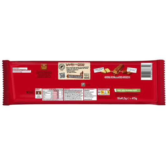 Barres Chocolatées Lait KITKAT