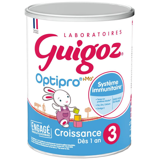 Lait Bébé en Poudre de 1 An à 3 Ans Optipro GUIGOZ