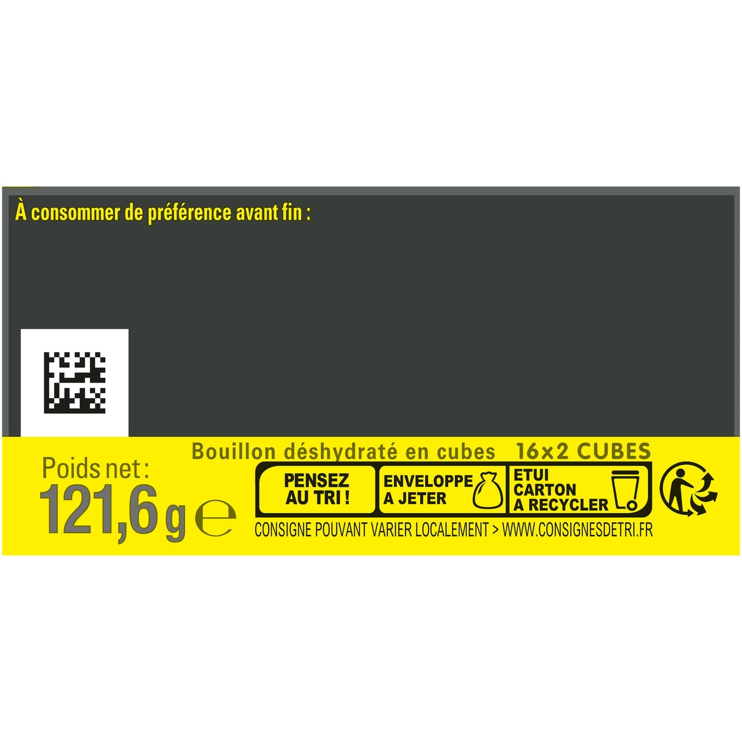 Bouillon en Cubes 25% de Sel KUB OR