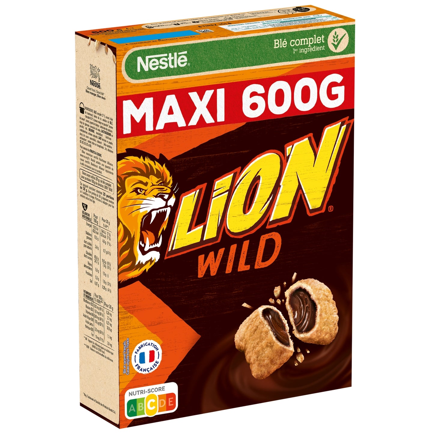Nestlé Lion Wild Caramel und Schokoladenmüsli